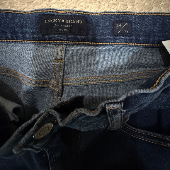 Lucky Brand 412 Athletic Slim 2-Way Stretch Jean 34x32 NWT - Picture 8 of 10